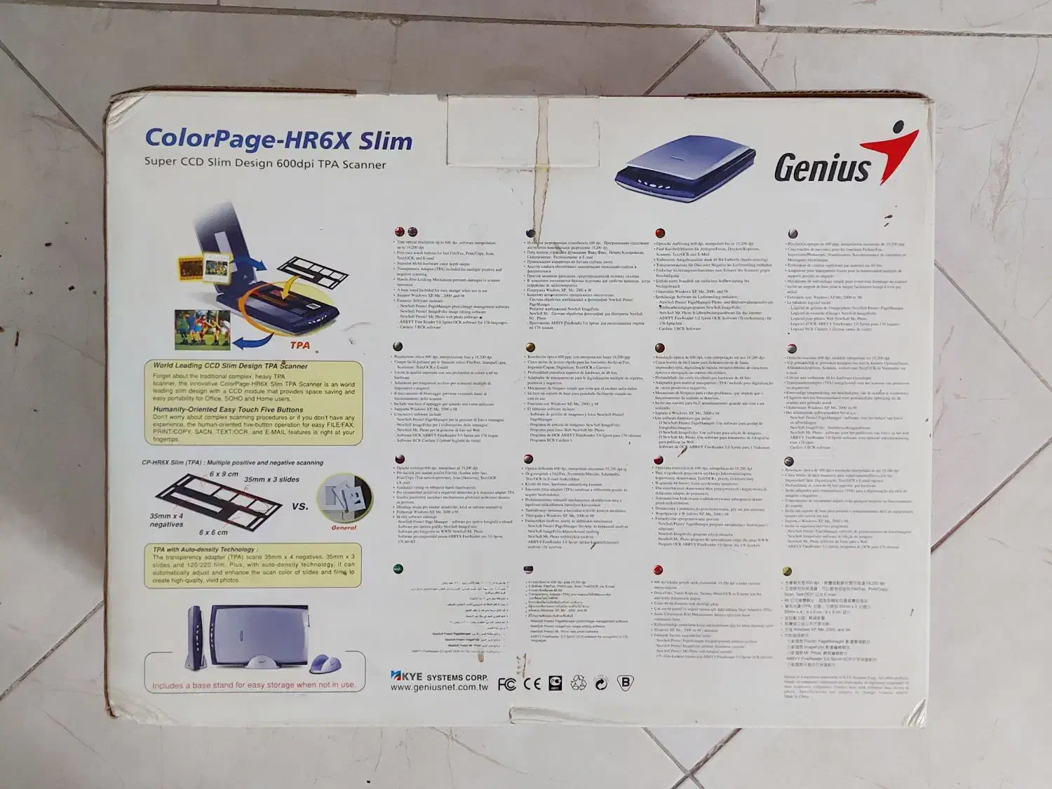 اسکنر جینوس HR6x slim|پرینتر، اسکنر، کپی، فکس|قم, سراجه (۱۵ خرداد)|دیوار