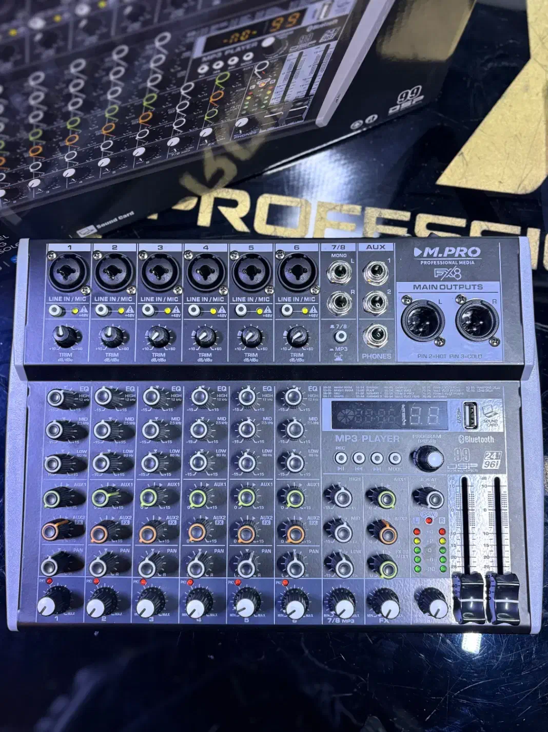 میکسر fx6 و fx8|سیستم صوتی خانگی|تبریز, |دیوار