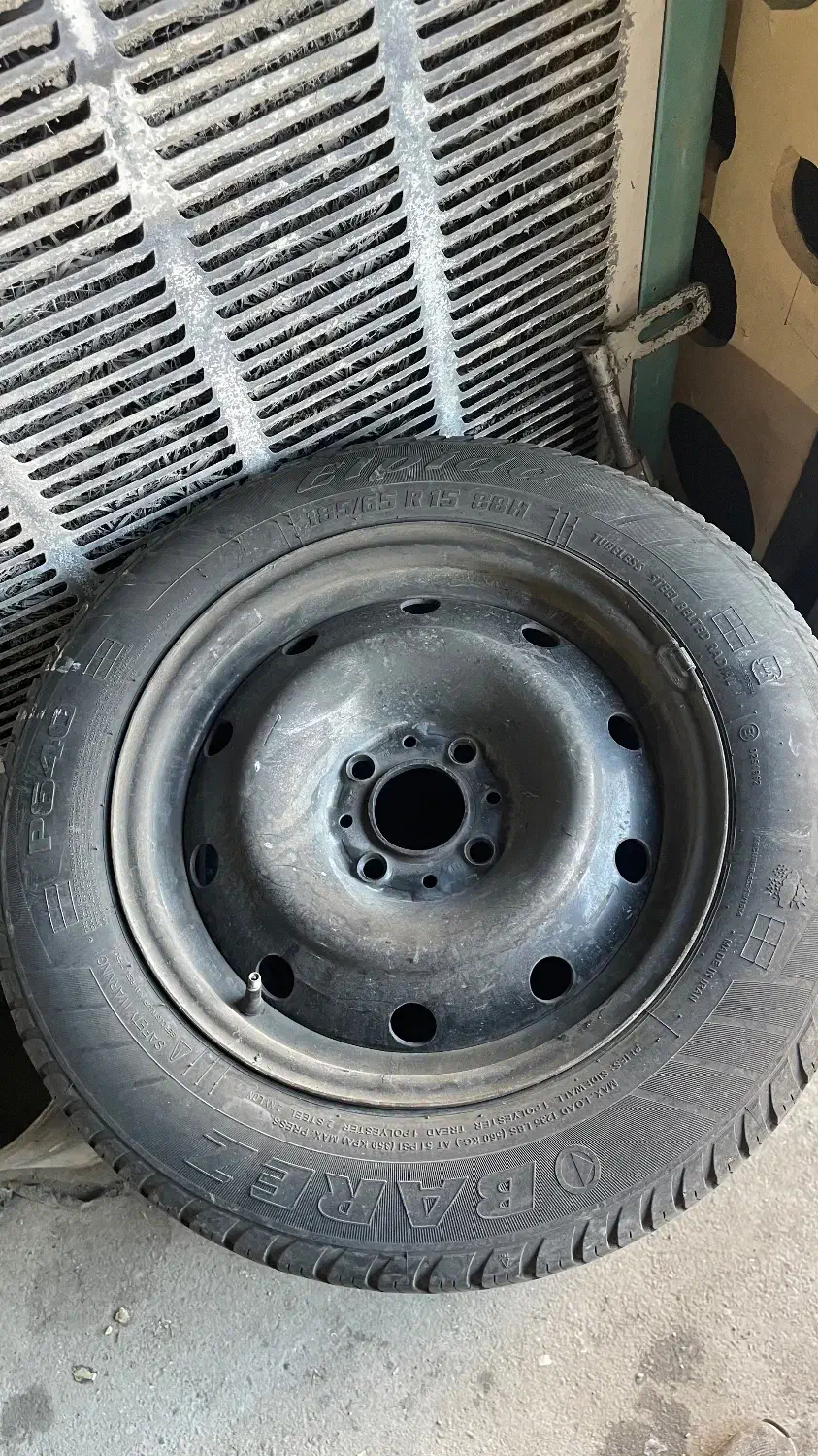 چهار حلقه رینگ لاستیک سایز۱۵|قطعات یدکی و لوازم جانبی|اسلام‌شهر, شهرک سعیدیه|دیوار