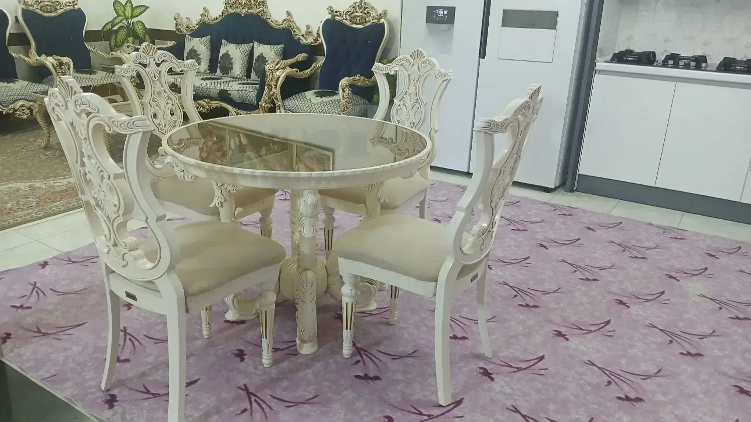 میز نهار خوری|میز و صندلی غذاخوری|کوهدشت, |دیوار