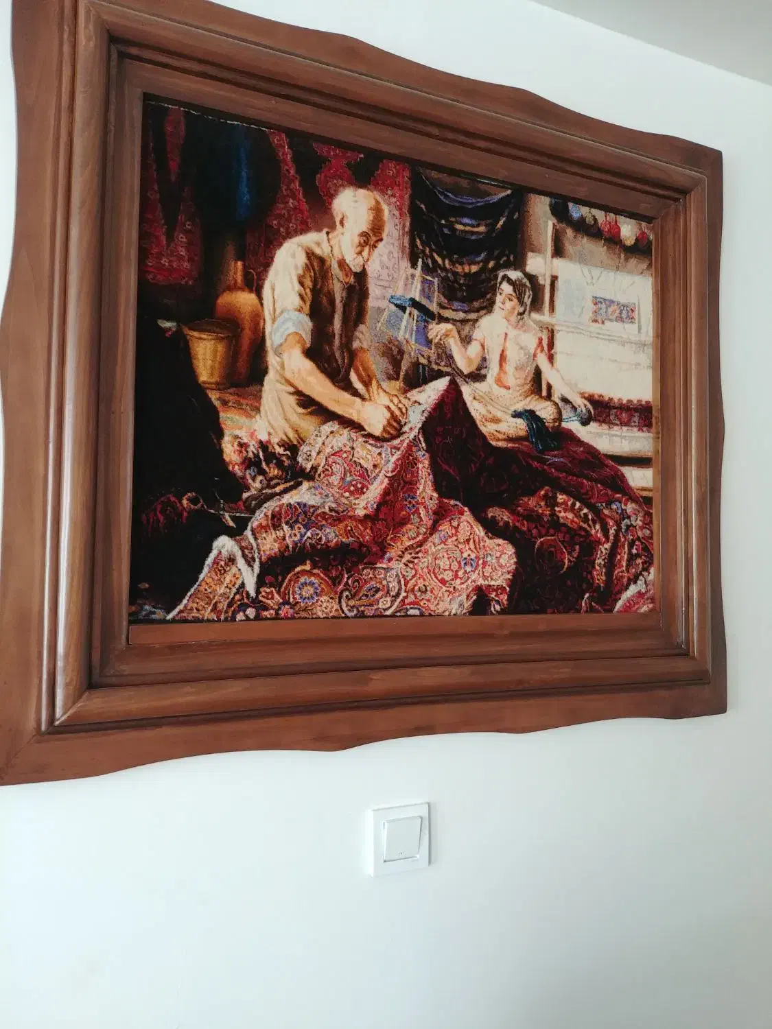 تابلو فرش دست بافت|تابلو فرش|اراک, |دیوار