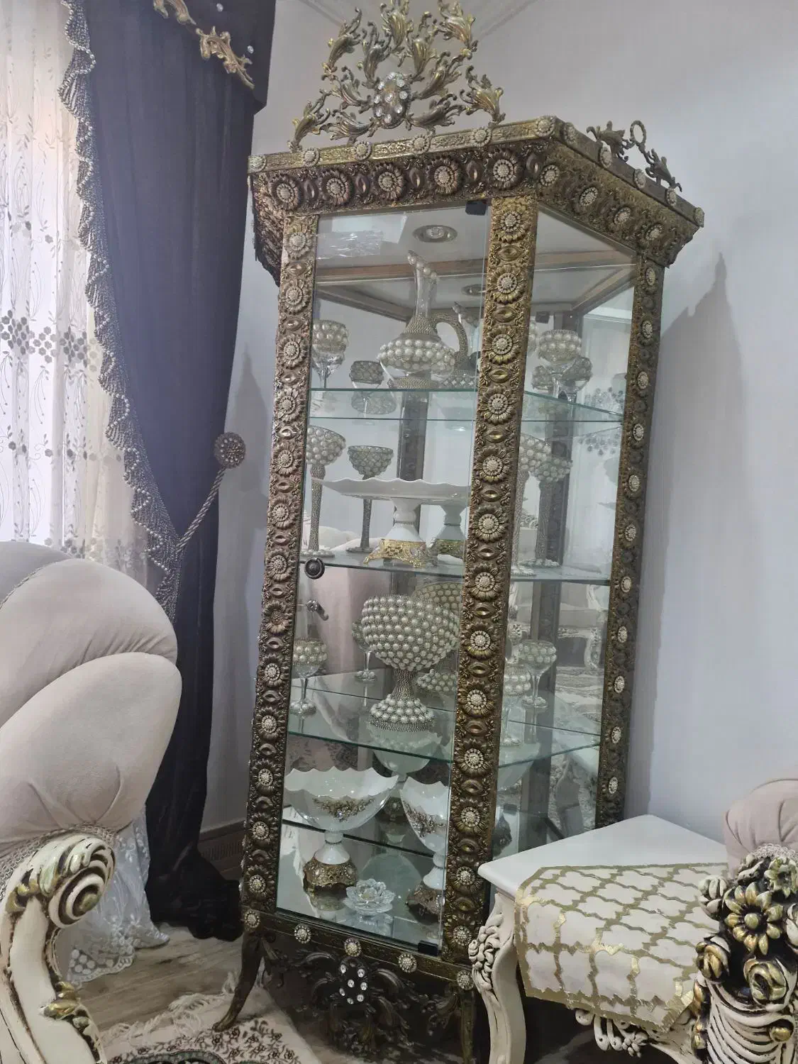 ویترین برنج|بوفه، ویترین، کنسول|ساری, |دیوار