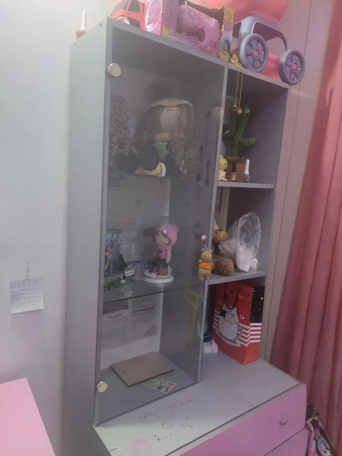 سرویس تخت و کمد بچه|تخت و سرویس خواب|فولادشهر, C3|دیوار