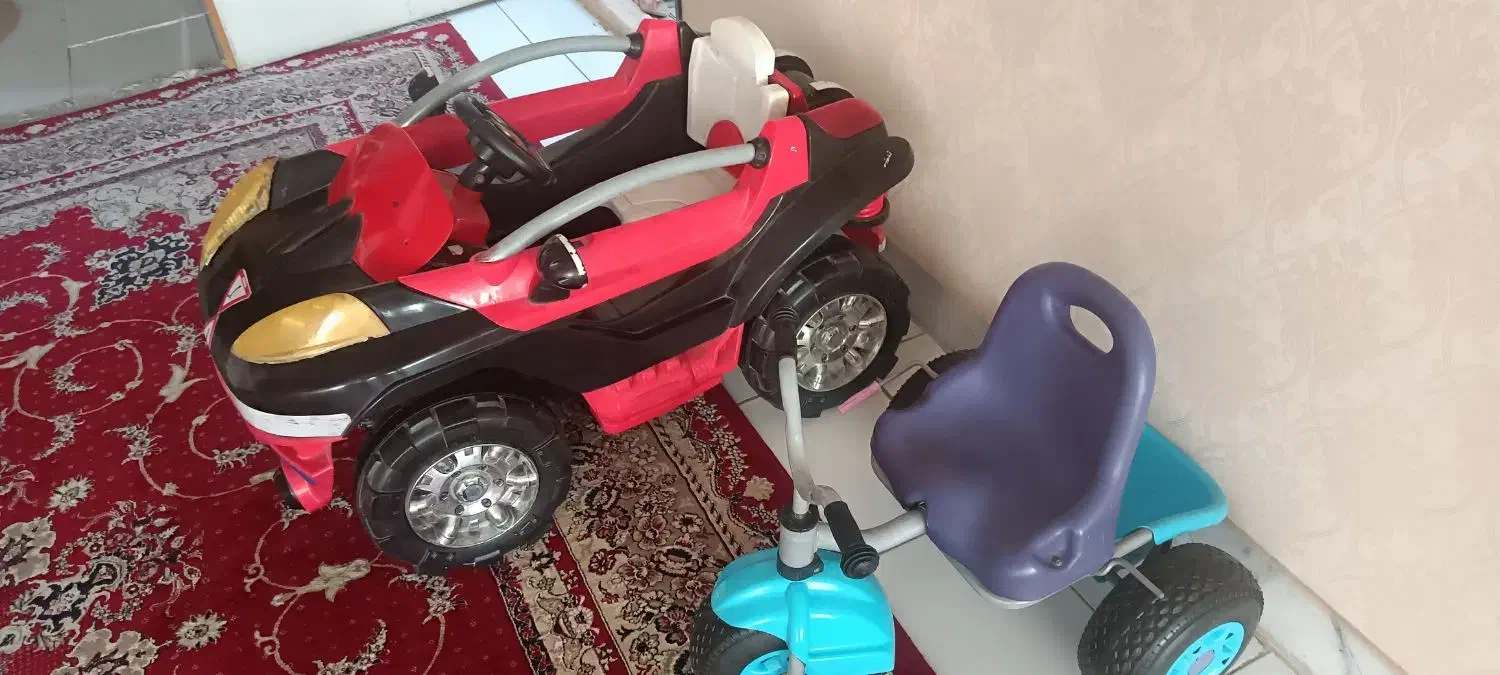 ماشین شارژی و سه چرخه|اسباب‌‌بازی|اصفهان, شهرک میلاد|دیوار