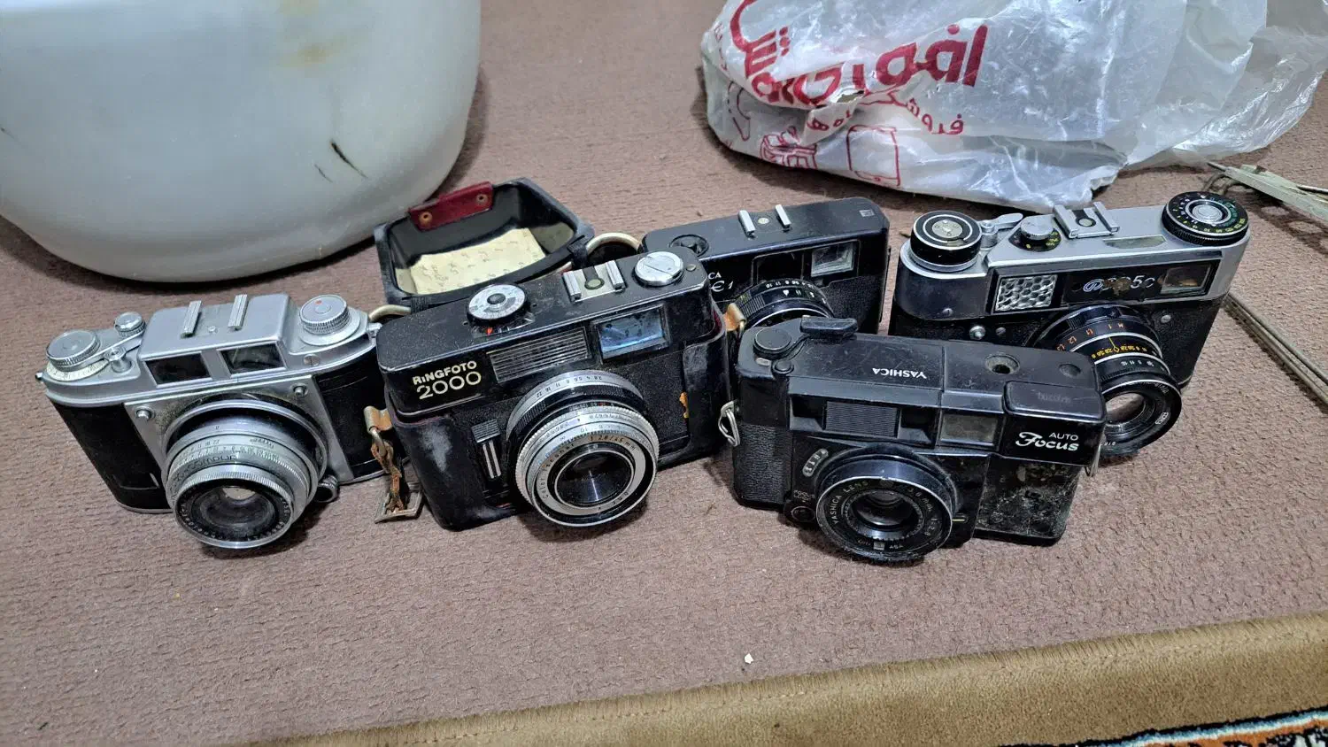 تعدادی دوربین قدیمی|دوربین عکاسی و فیلم‌برداری|ماهدشت, |دیوار