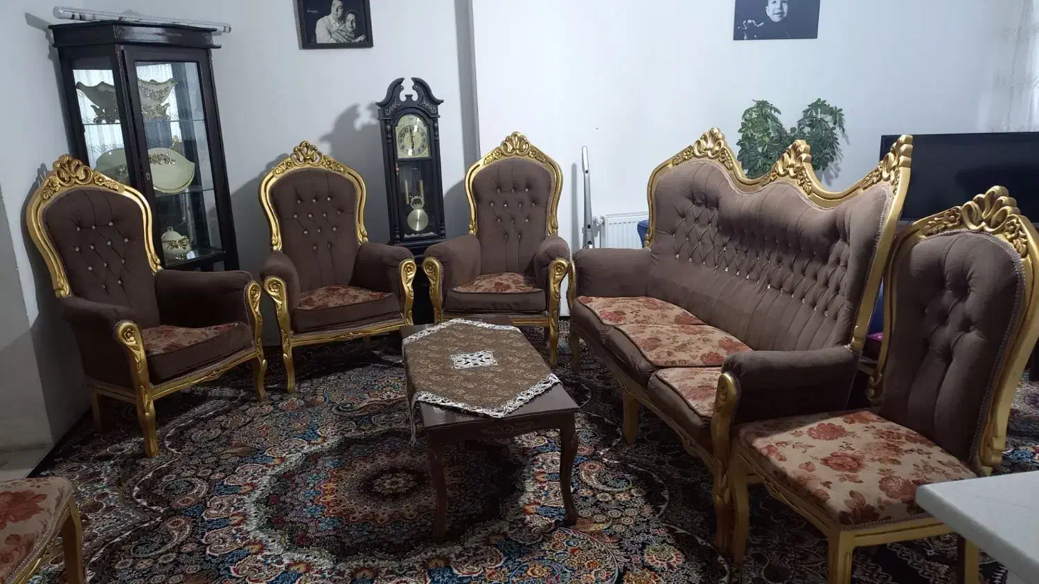 مبل استیل،سلطنتی|مبلمان خانگی و میز عسلی|مشهد, پنجتن|دیوار