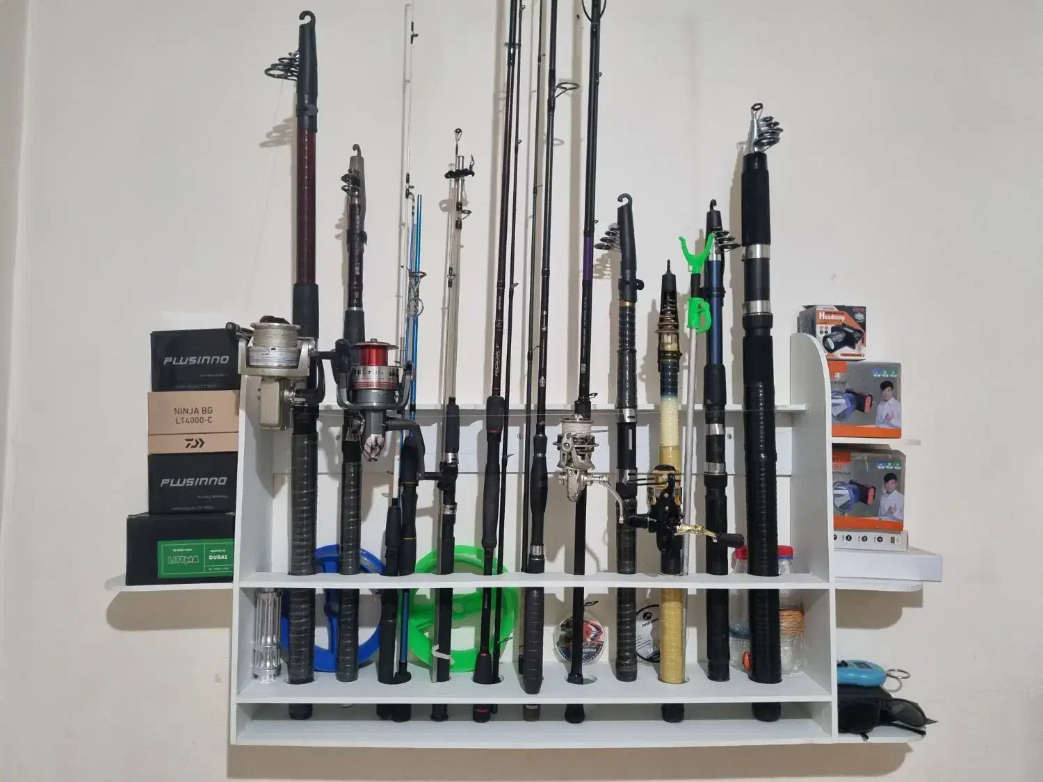 چوب و چرخ ماهیگیری حرفه ای نو ۲۰۲۴ و درحد نو|ماهیگیری|مشهد, آزادشهر|دیوار