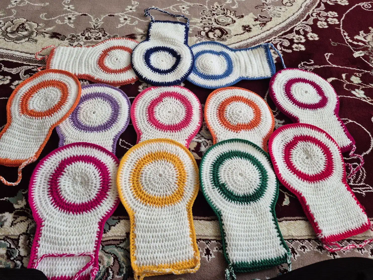 لیف های رنگی|لوازم نظافت|فردیس, شهرک ارم|دیوار