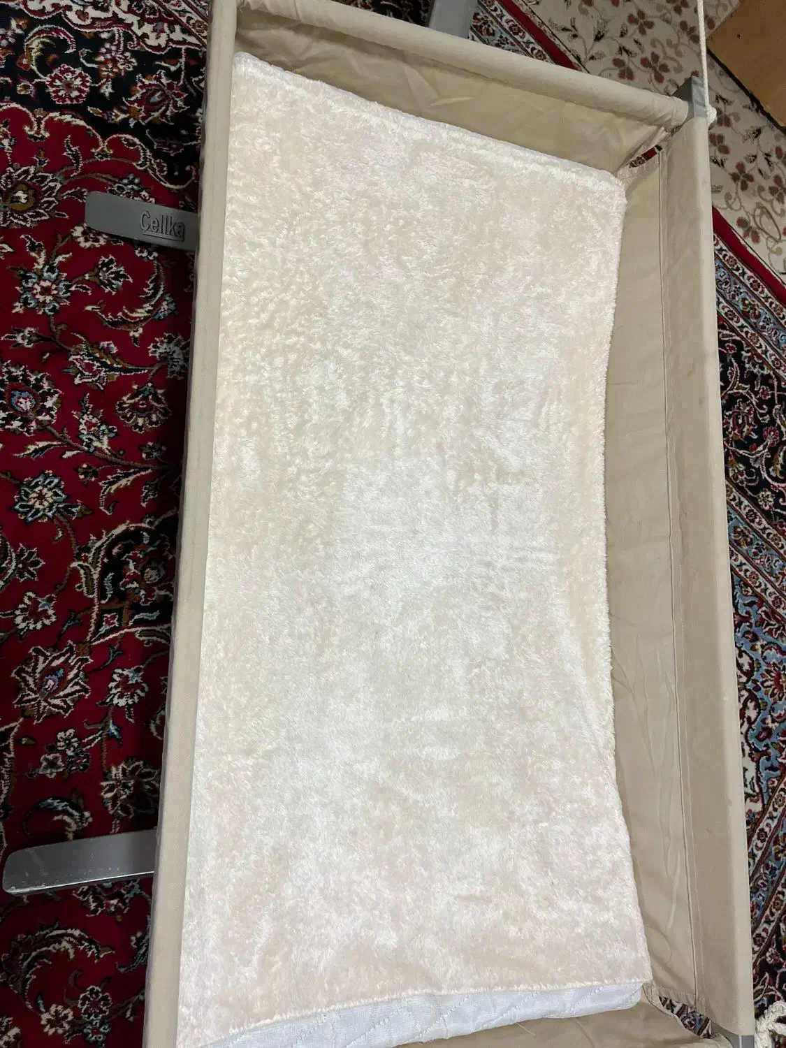 گهواره چوبی برند چیکا ترک|تخت و صندلی بچه|قزوین, |دیوار