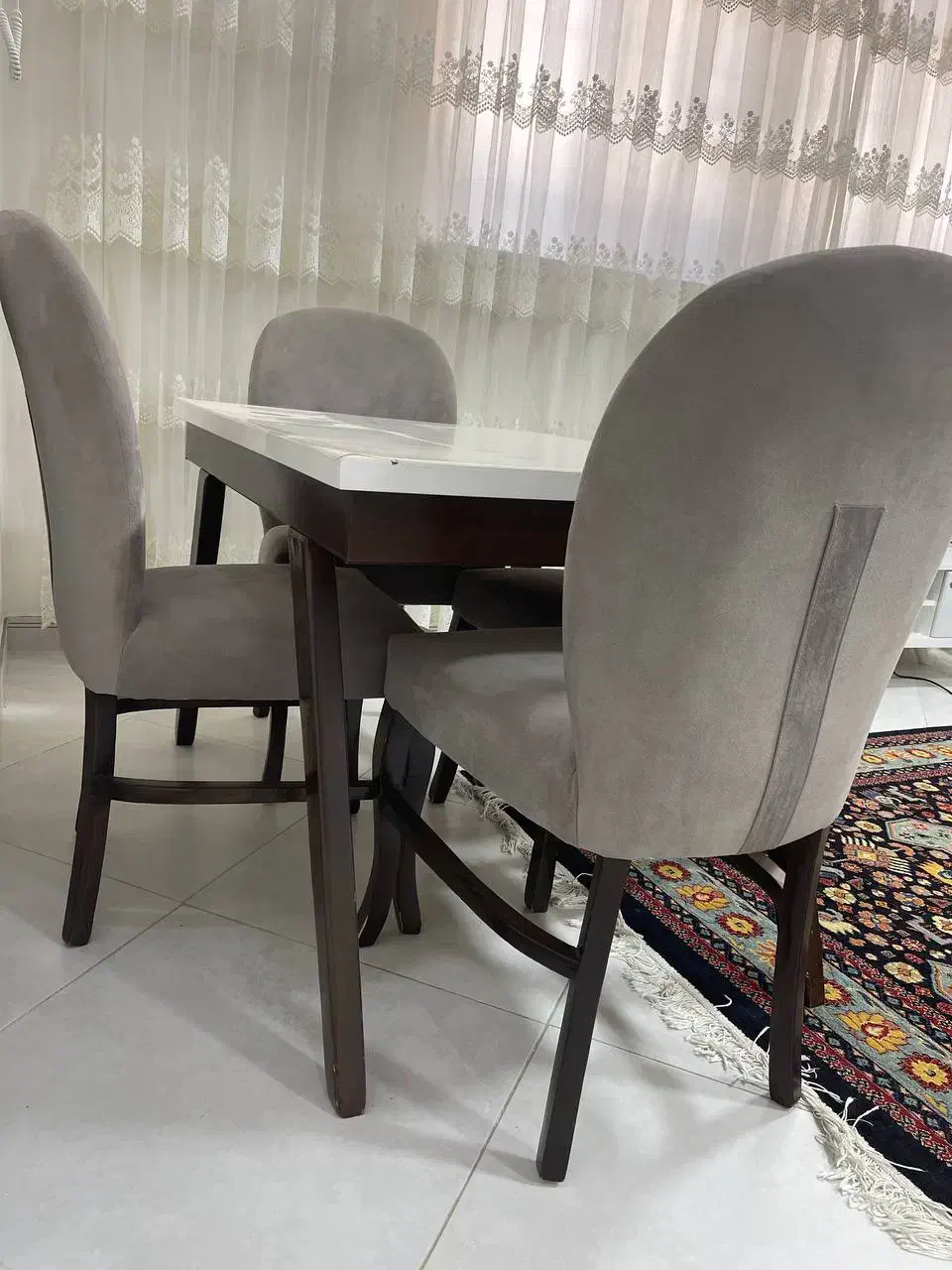 نهار خوری چوبی|میز و صندلی غذاخوری|بوکان, |دیوار