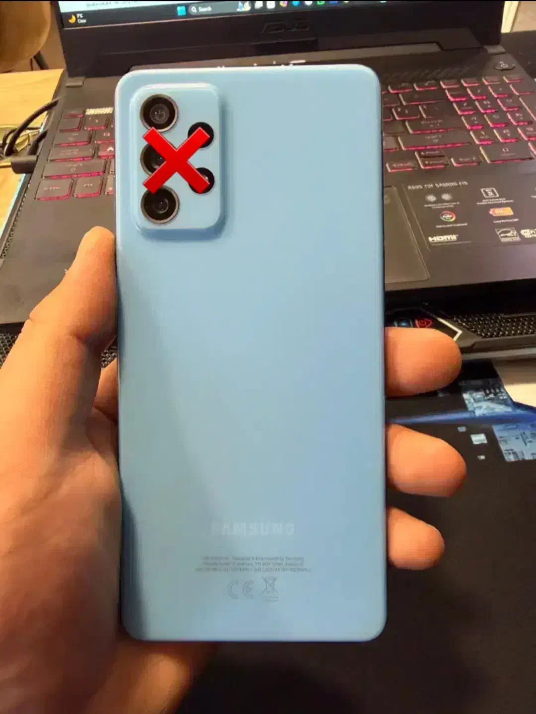 دورین سامسونگ A72|لوازم جانبی موبایل و تبلت|مشهد, ارشاد|دیوار