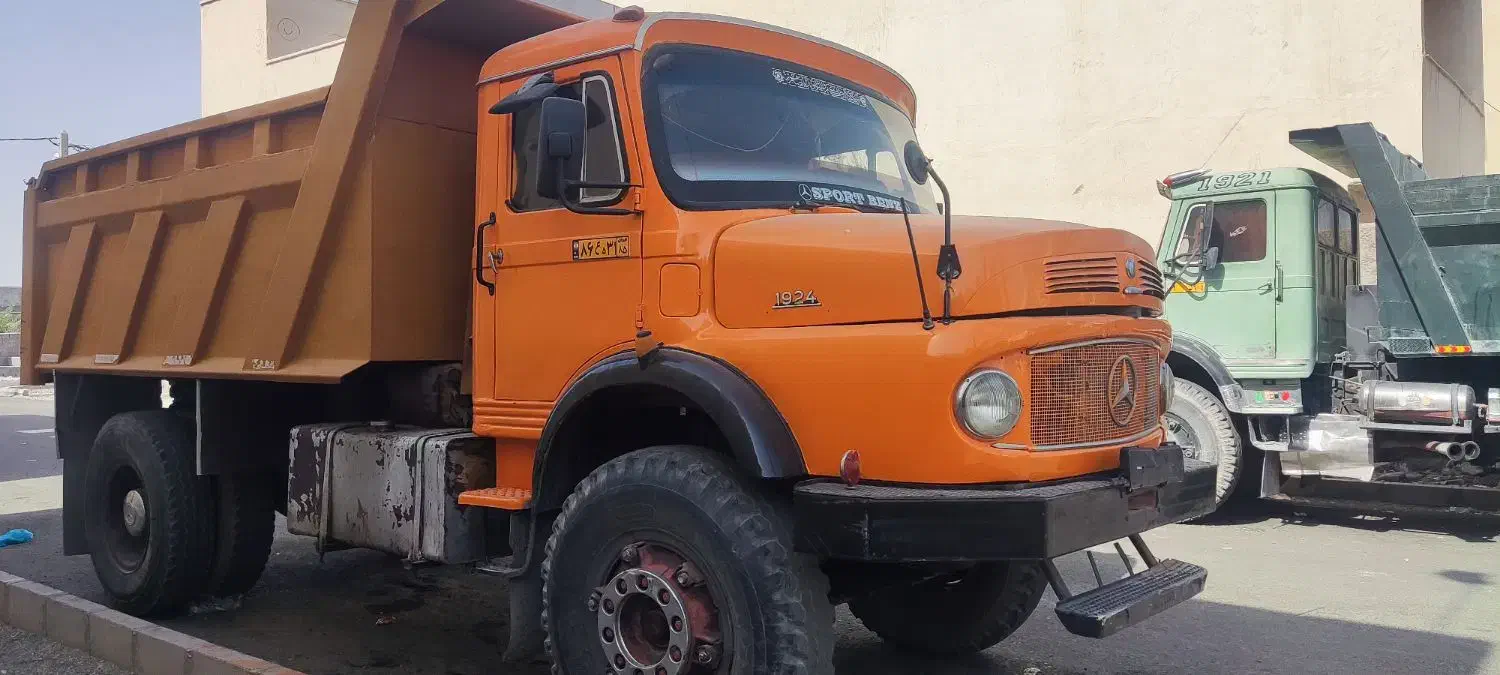 فروش فقط اتاق جلو بنز کمپرسی نارنجی|خودرو سنگین|ایرانشهر, |دیوار