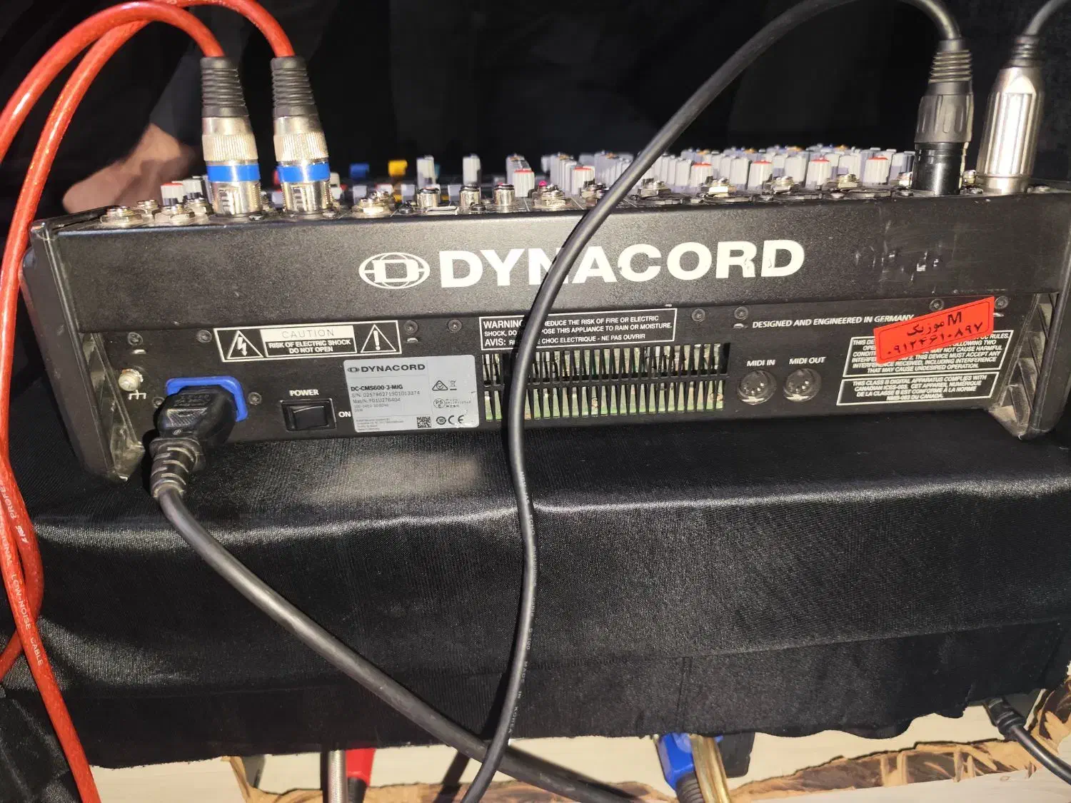 میکسر دایناکورد cms 600 سری 3 اصل|صوتی و تصویری|اسلامشهر, شهرک قائمیه|دیوار