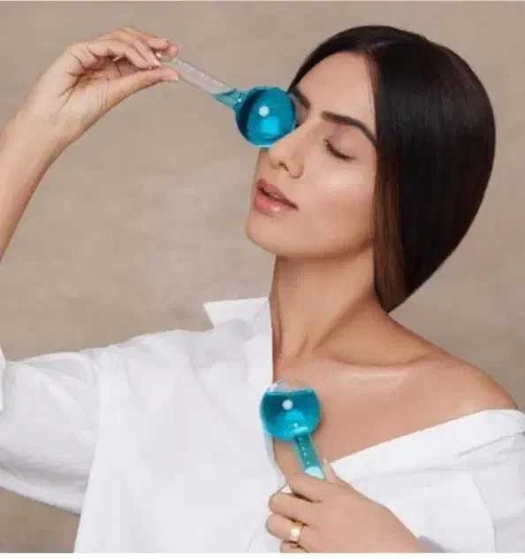 گوی ماساژور ۲ عددی برای صورت گردن|آرایشی، بهداشتی، درمانی|قم, آزادگان|دیوار
