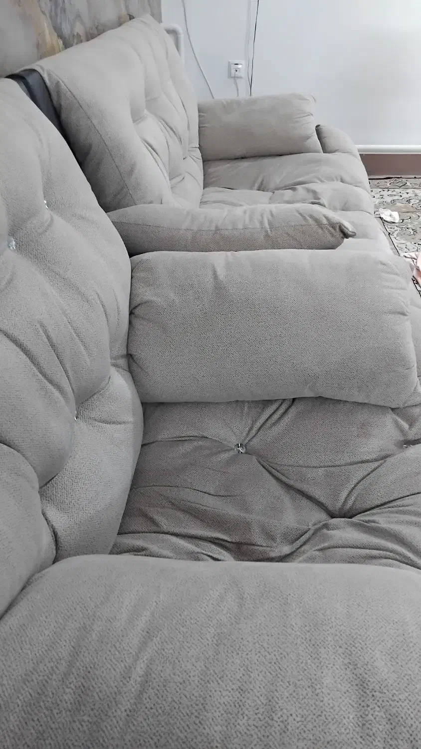 فروش مبل ۷ نفره کار کرده|مبلمان خانگی و میز عسلی|ساوه, |دیوار