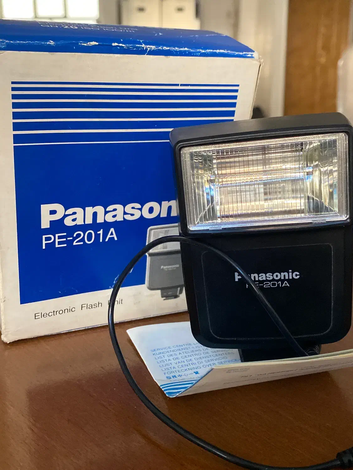 فلاش عکاسی کلاسیک پاناسونیک Panasonic PE-201A|دوربین عکاسی و فیلمبرداری|کرج, گوهردشت|دیوار