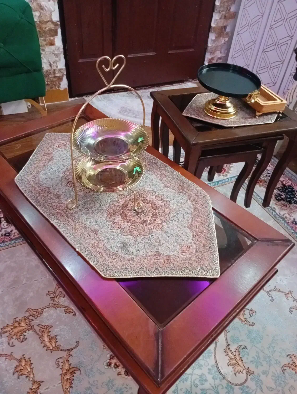 میزعسلی باچوب راش|مبلمان خانگی و میز عسلی|آستارا, |دیوار