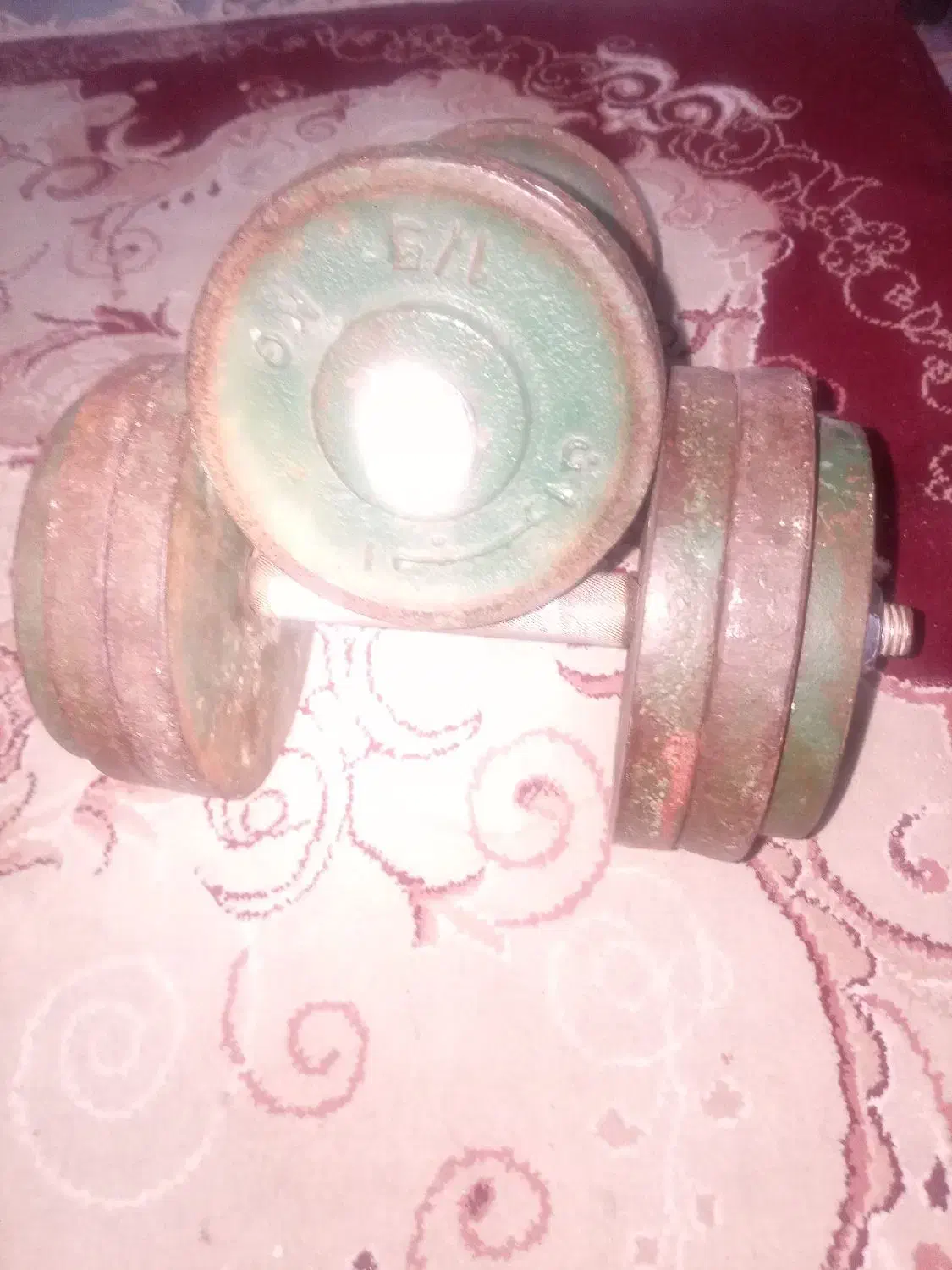 دمبل قدیمی|تجهیزات ورزشی|شیراز, معالی‌آباد|دیوار