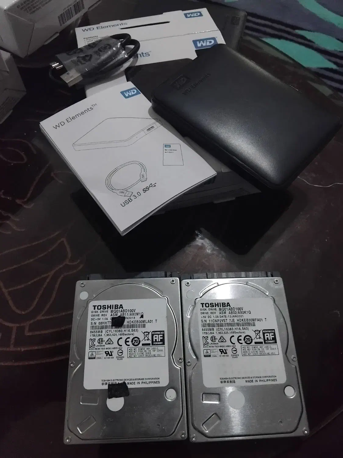 هارد اکسترنال 1ترا وسترن|قطعات و لوازم جانبی رایانه|شیراز, معالی‌آباد|دیوار