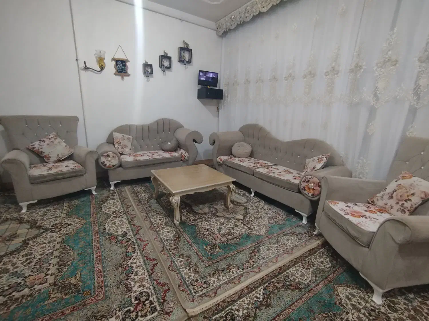 مبلمان۷نفره|مبلمان خانگی و میز عسلی|چرداول, |دیوار