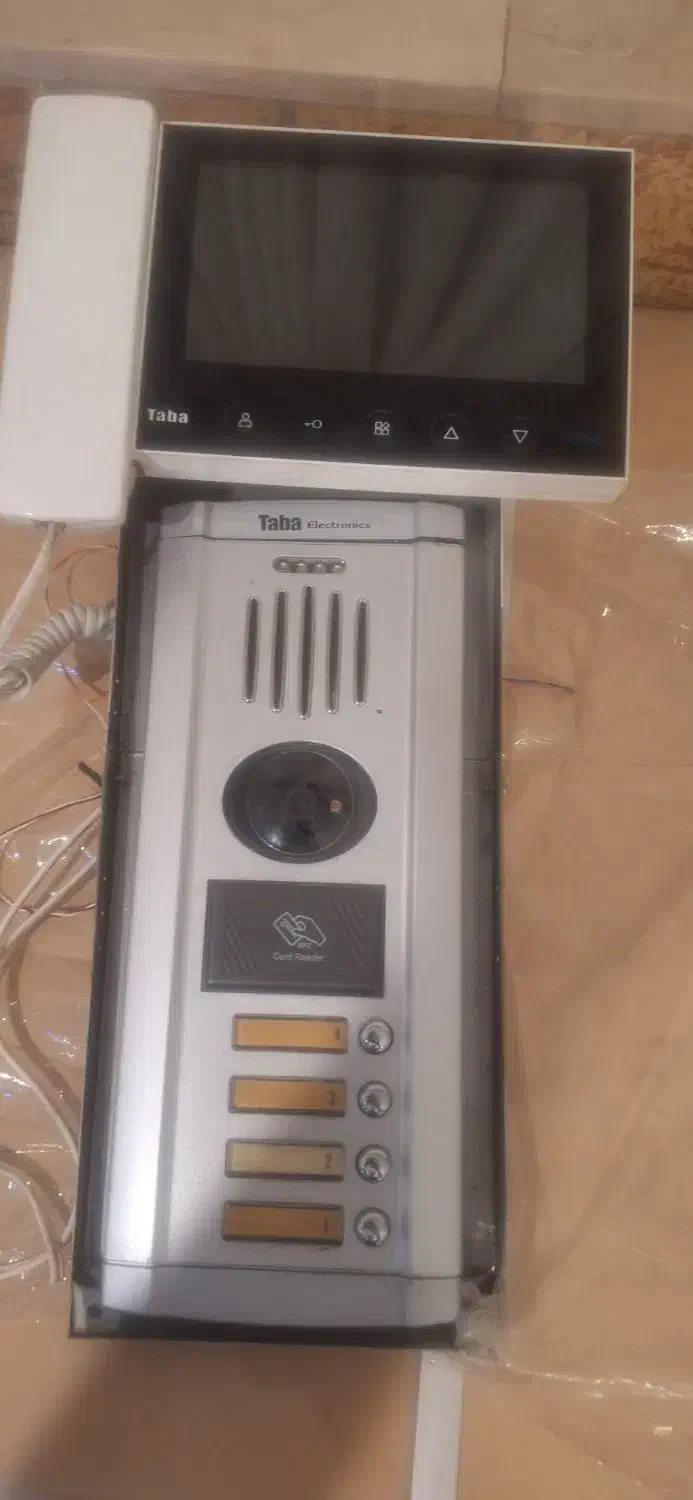 آیفون تصویری همراه با گوشی در حد نو|مصالح و تجهیزات ساختمان|تهران, آسمان|دیوار