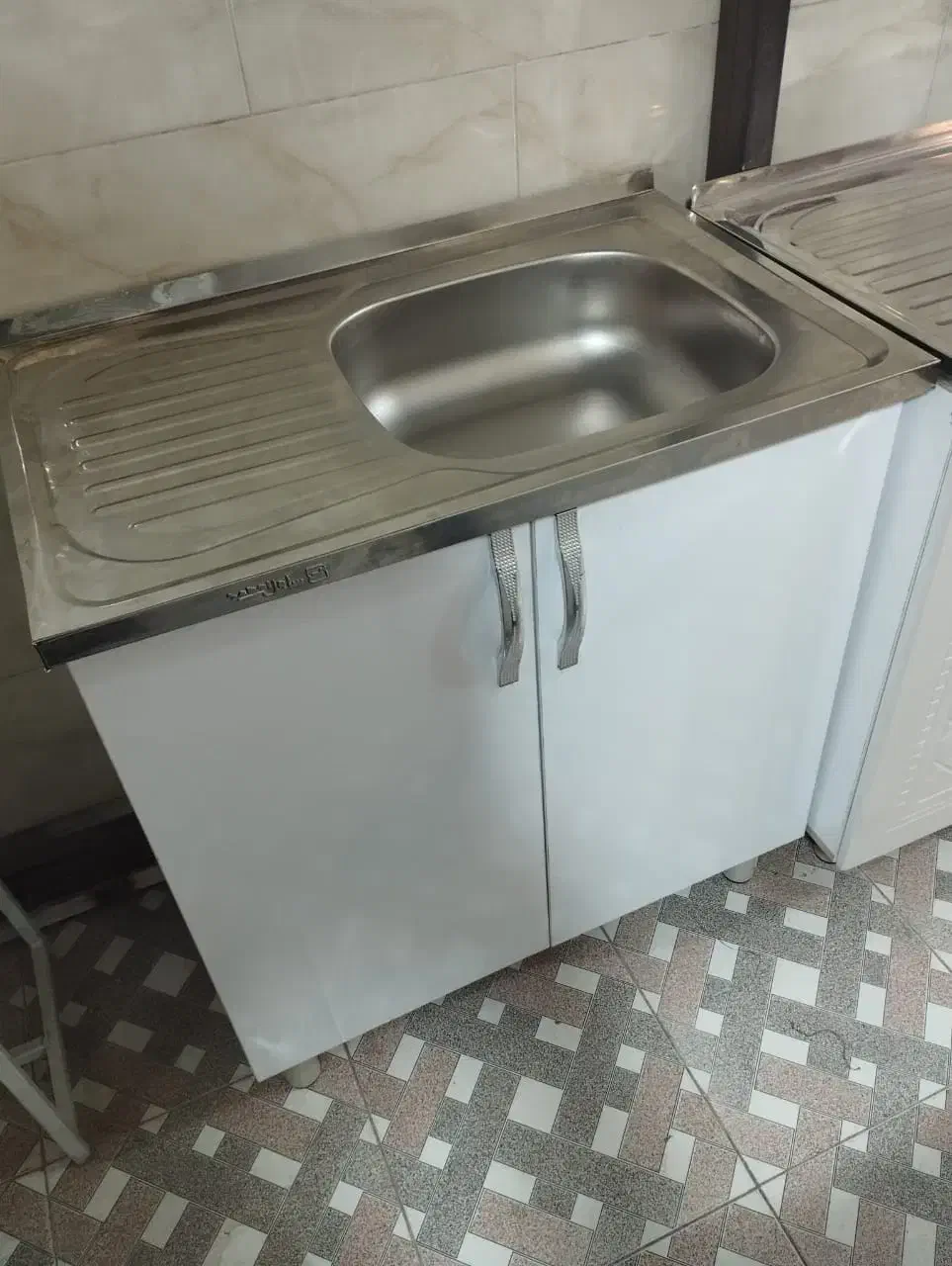 کابینت زیر سینک کابینت ظرفشویی مدل لگن راست فلزی|مصالح و تجهیزات ساختمان|تهران, سلسبیل جنوبی|دیوار