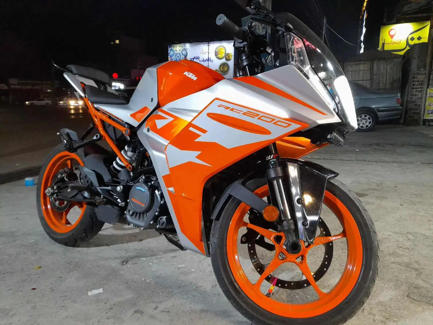 ktm rc200 اقساطی یا معاوضه با خودرو|موتورسیکلت|تهران, دروازه شمیران|دیوار