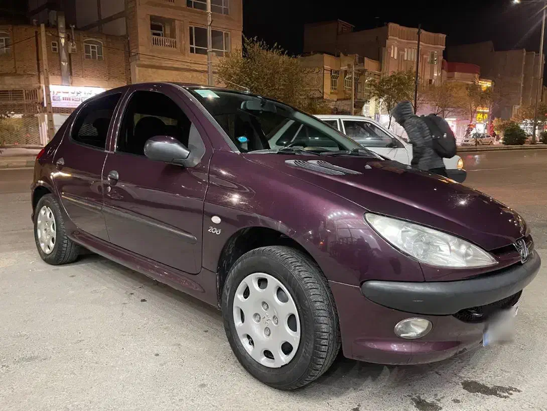 ۲۰۶ تیپ ۵ فول در حد بدون رنگ تک برگ سند|خودرو سواری و وانت|نیشابور, فرح بخش|دیوار