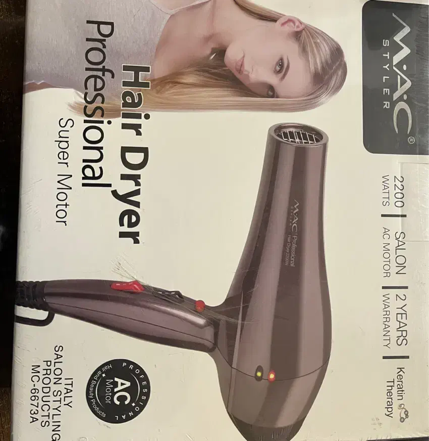 سشوار حرفه ای مک|آرایشگاه و سالنهای زیبایی|آمل, |دیوار