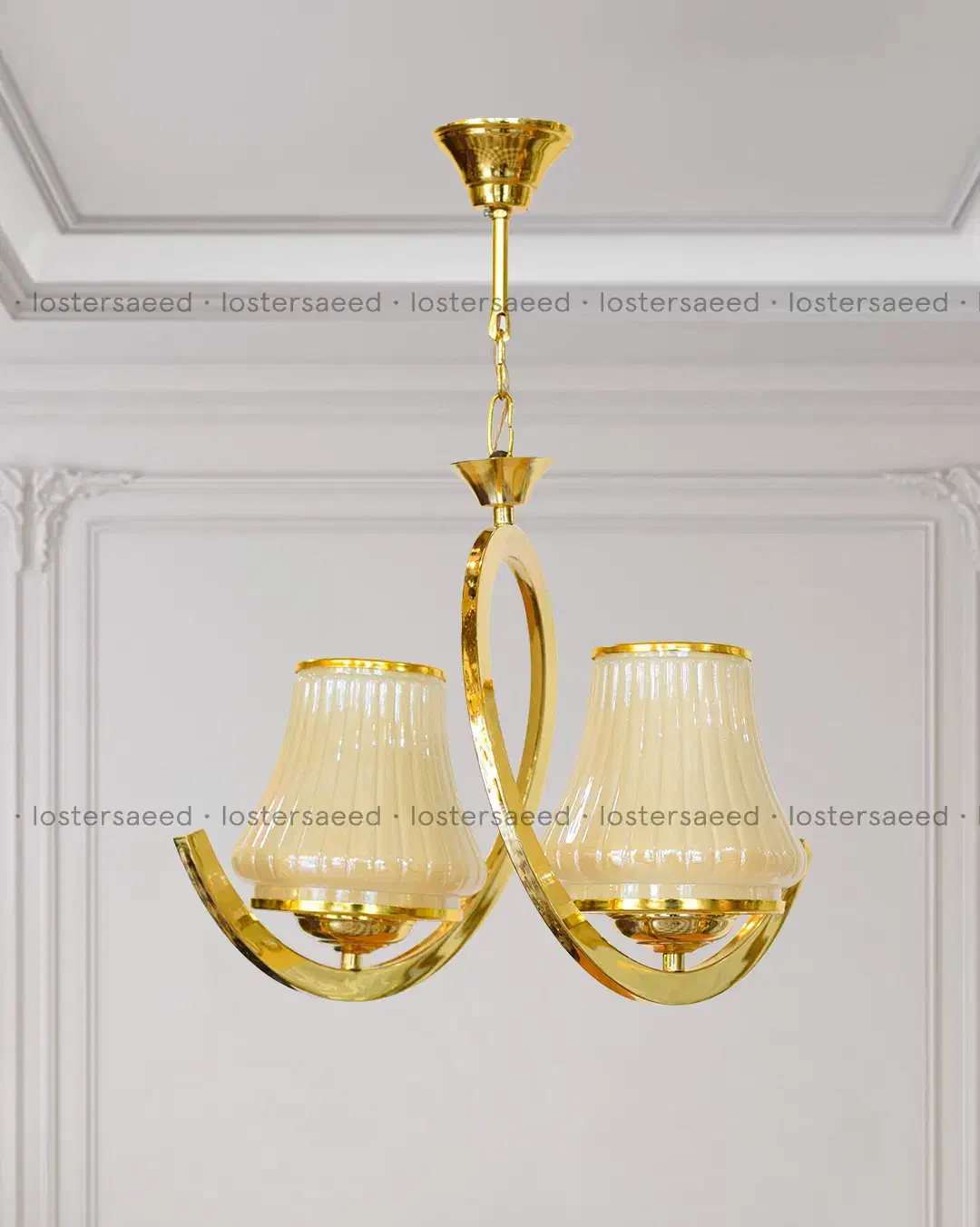 لوستر آویز آشپزخانه و اتاق خواب آبکاری فورتیک|لوستر و چراغ آویز|تبریز, |دیوار