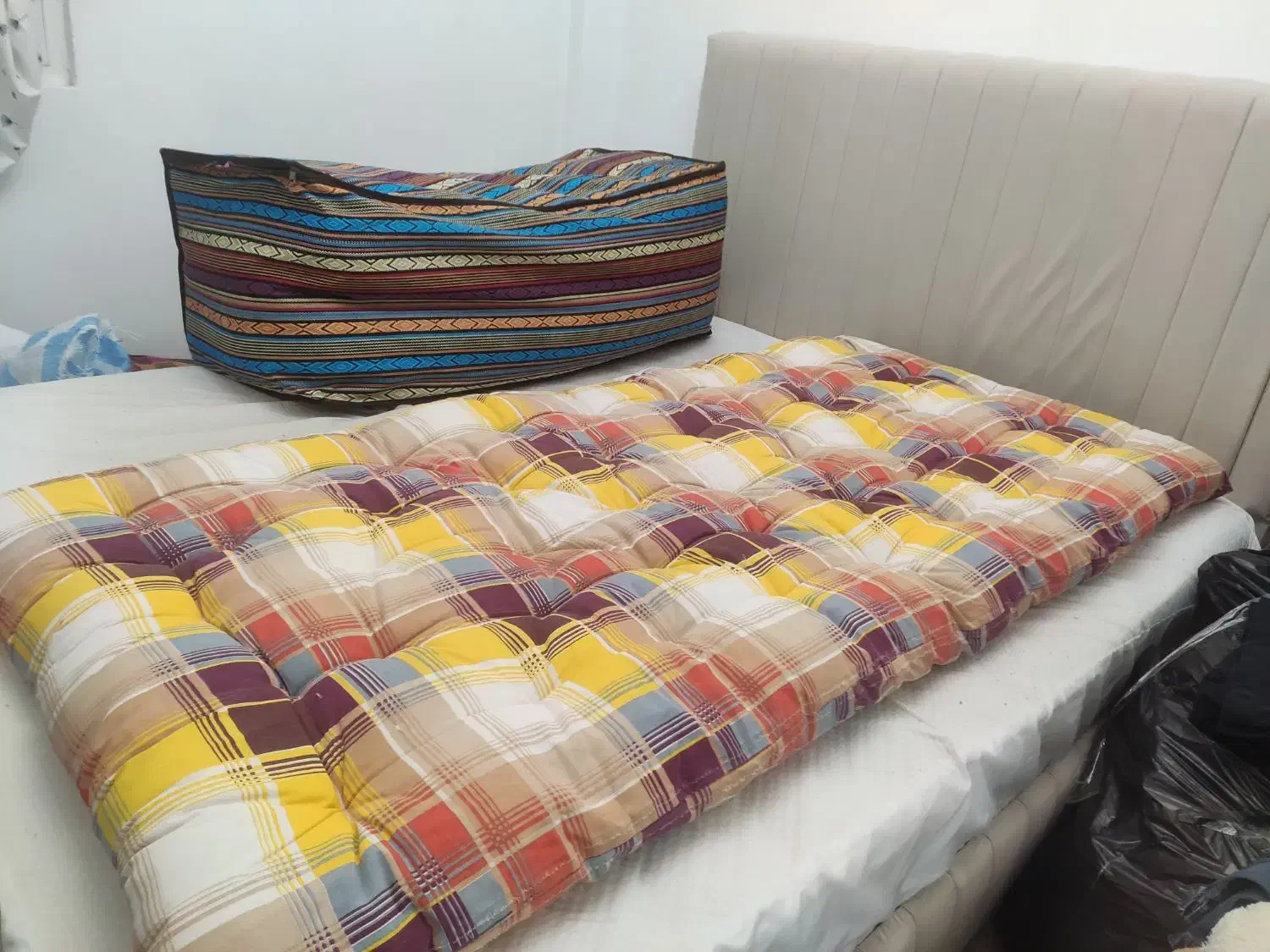 فروش تشک نو دو نفره و یک نفره|رختخواب، بالش، پتو|مرودشت, ابوذر شمالی|دیوار