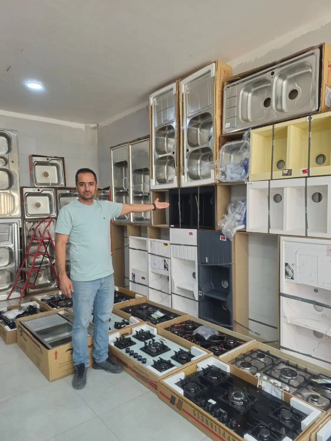 سینک هود گاز کد۴ پخش حاجی ابوطالبی رودهن|مصالح و تجهیزات ساختمان|رودهن, |دیوار