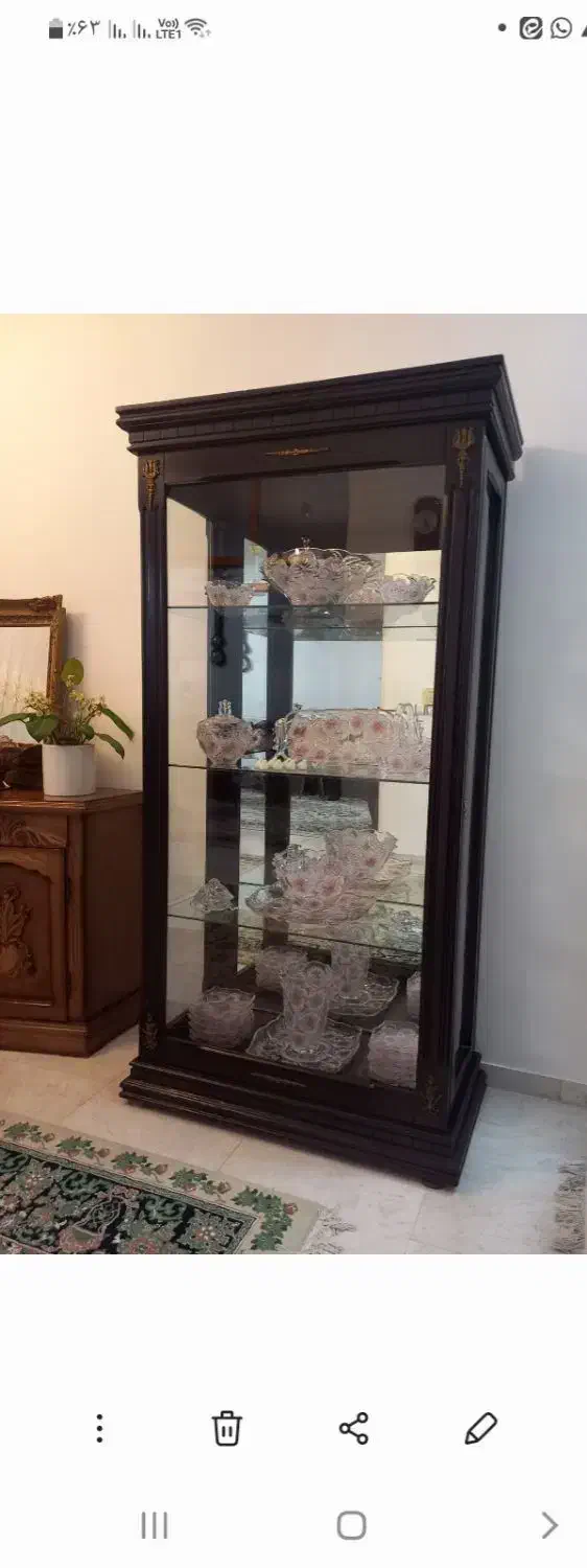 بوفه چوبی|بوفه، ویترین، کنسول|گنبد کاووس, |دیوار