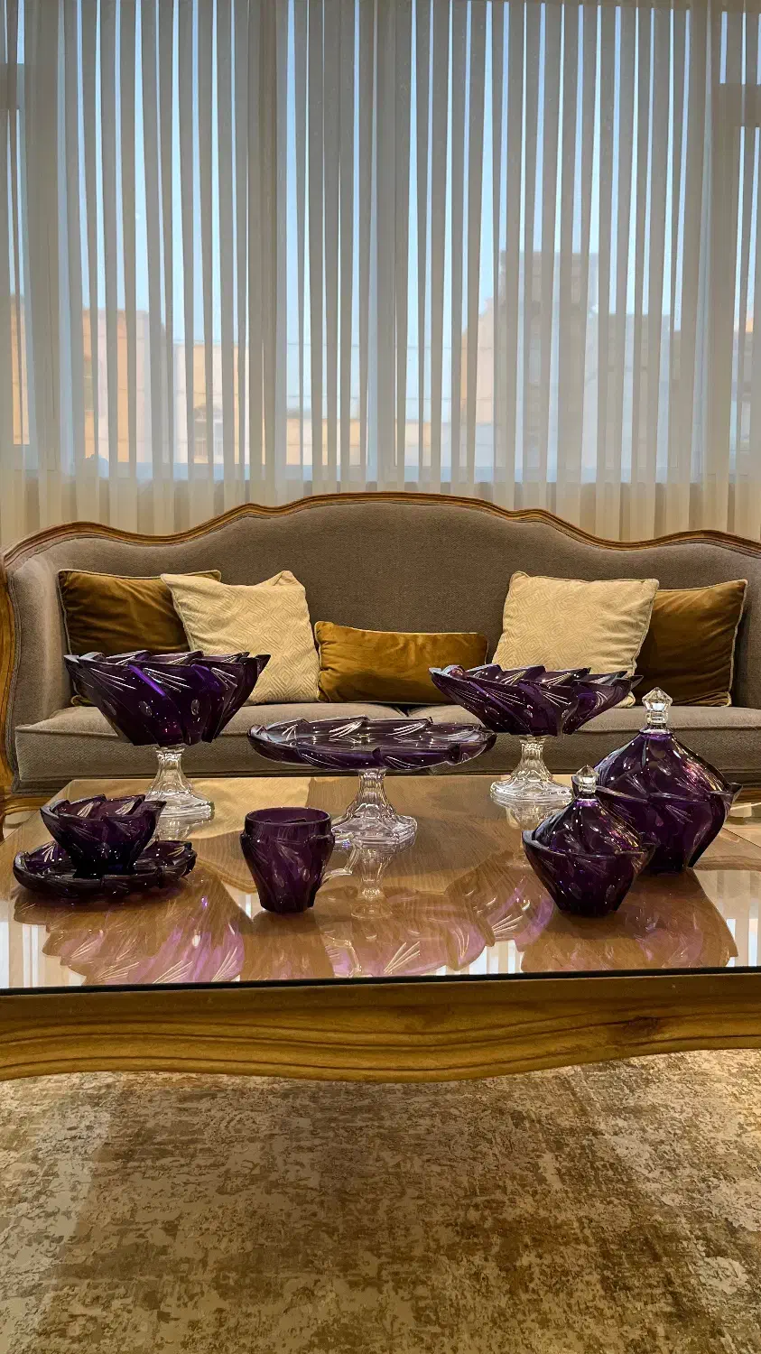 سرویس کامل تراشه بنفش|ظروف سرو و پذیرایی|فردیس, شهرک ارم|دیوار