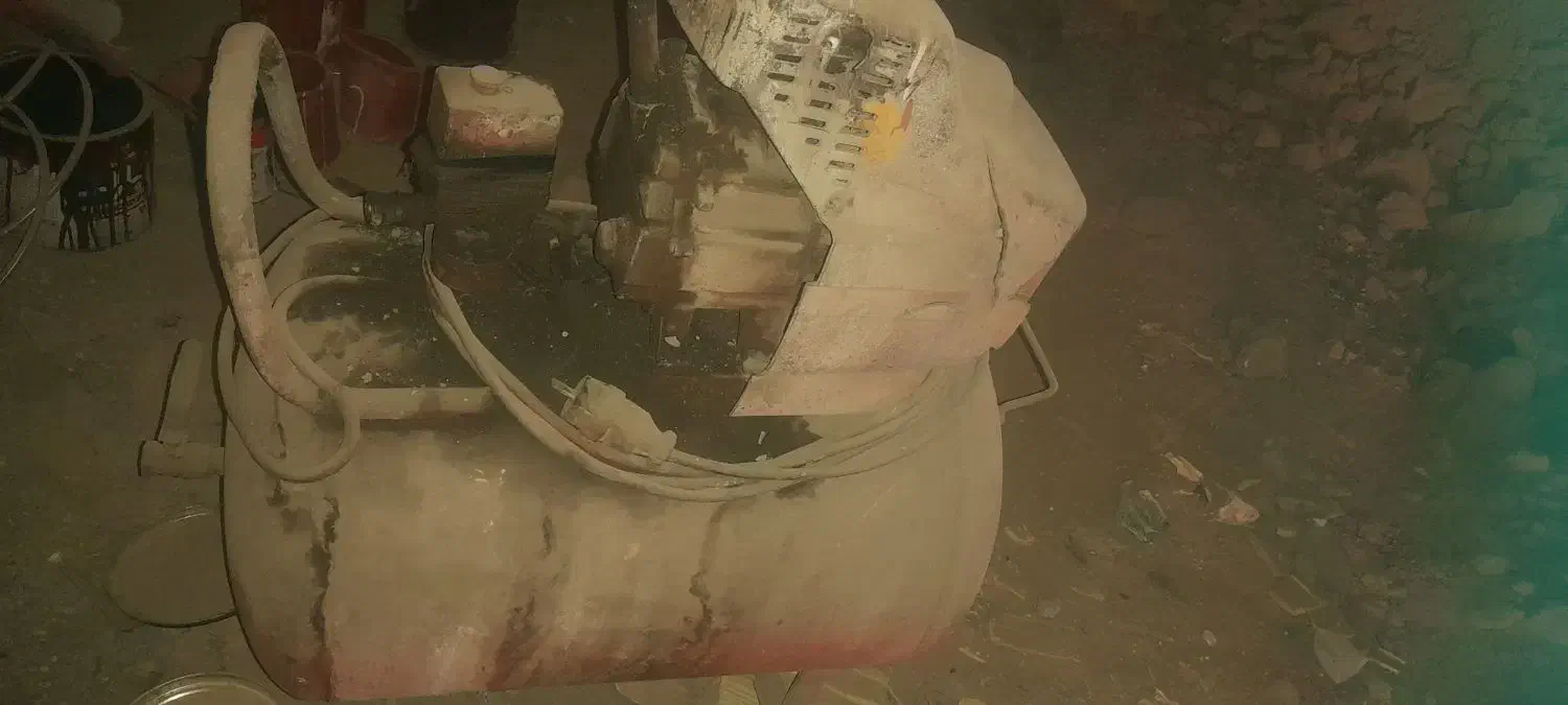 فروش پمپ باد ۸۰لیتری|ابزارآلات|سیرجان, |دیوار