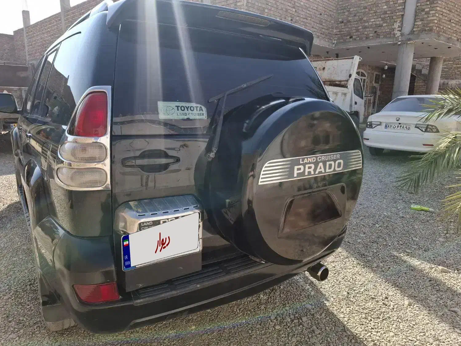 پرادو مشکی پلاک منطقه ۲۰۰۸|خودرو سواری و وانت|سیب و سوران, |دیوار