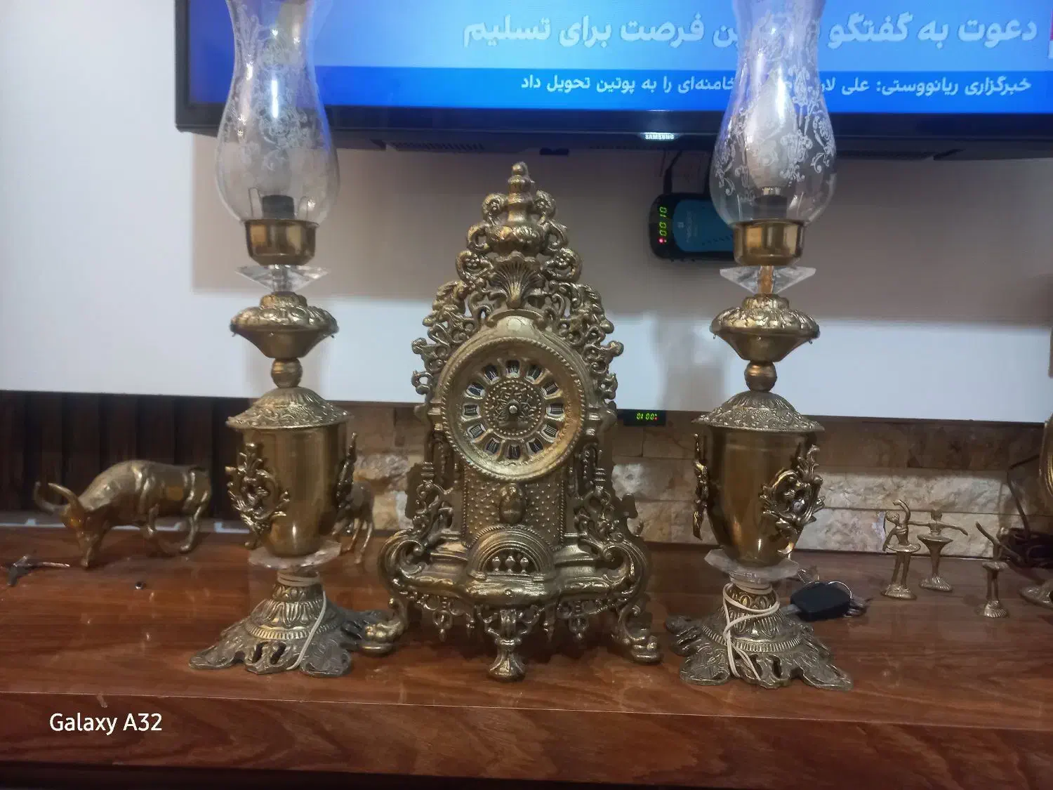 شمعدانی و ساعت|ساعت دیواری و تزئینی|تبریز, |دیوار