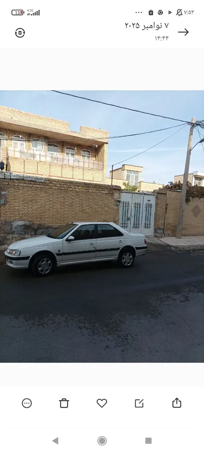 پارس تیو فایو گاز سیمی مدل1400|خودرو سواری و وانت|مرودشت, بیست متری بیمارستان|دیوار