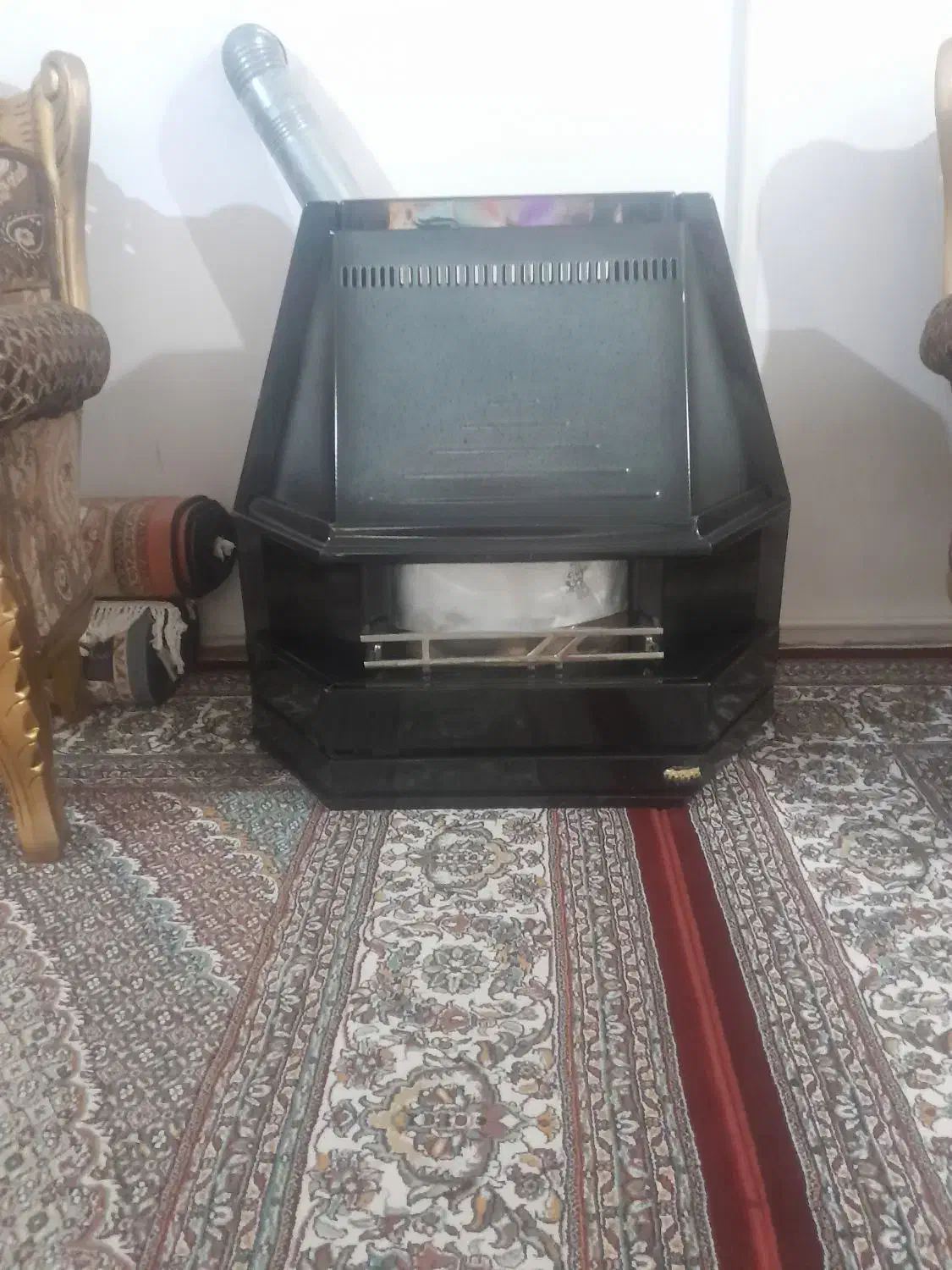 بخاری شومینه ترو تمیز|بخاری، هیتر، شومینه|اردبیل, |دیوار