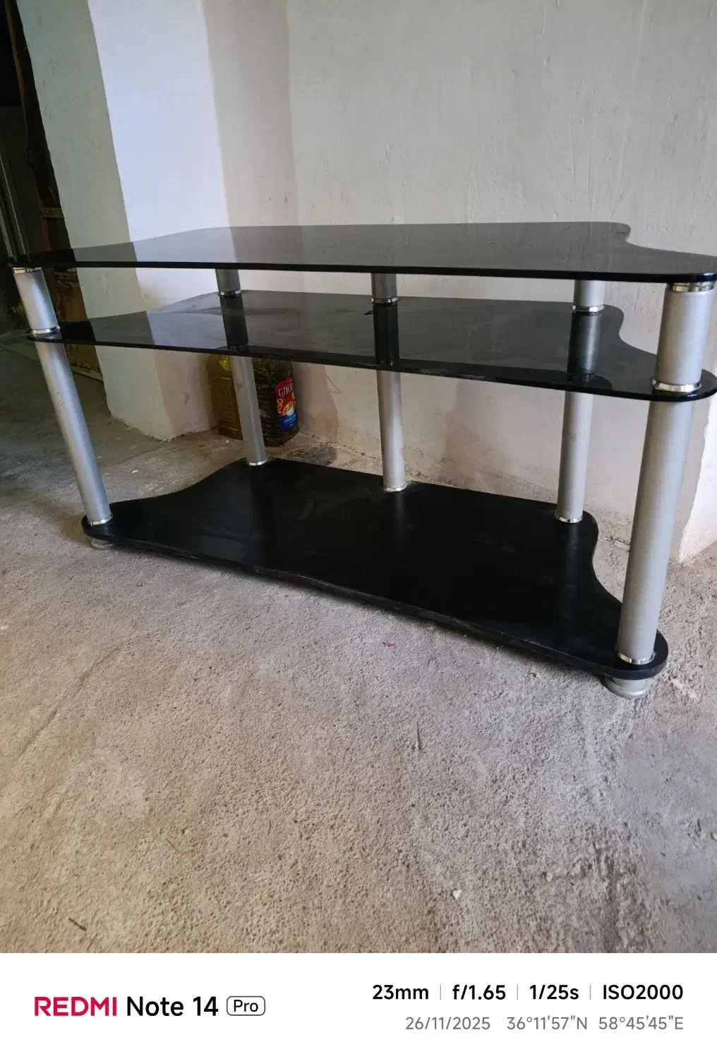 میز تلویزیون شیشه ای|میز تلویزیون|نیشابور, شهرک رضوی|دیوار