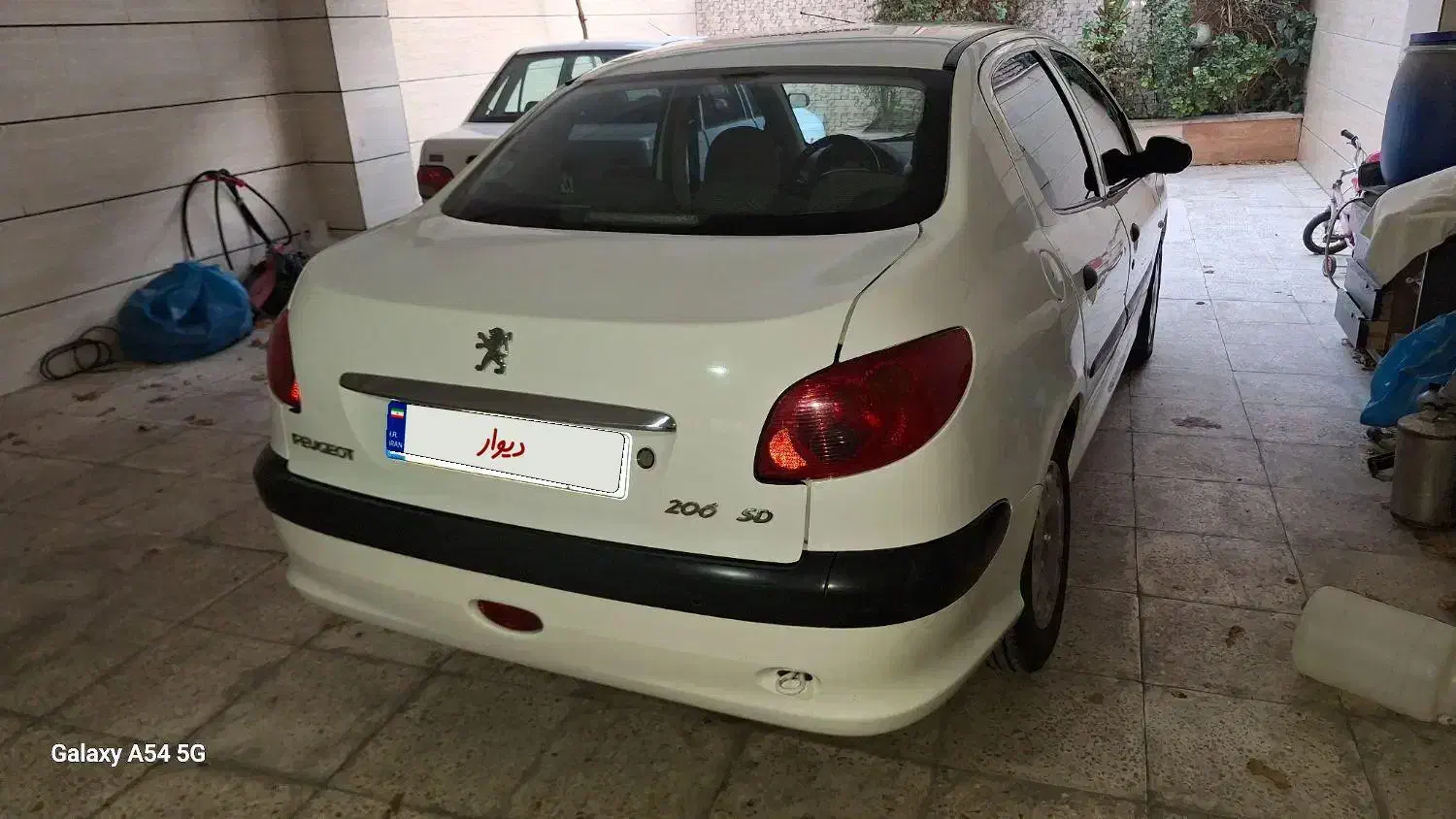 ۲۰۶ sd وی ۸ مدل ۹۶ بی رنگ|خودرو سواری و وانت|تهران, شهرک دریا|دیوار