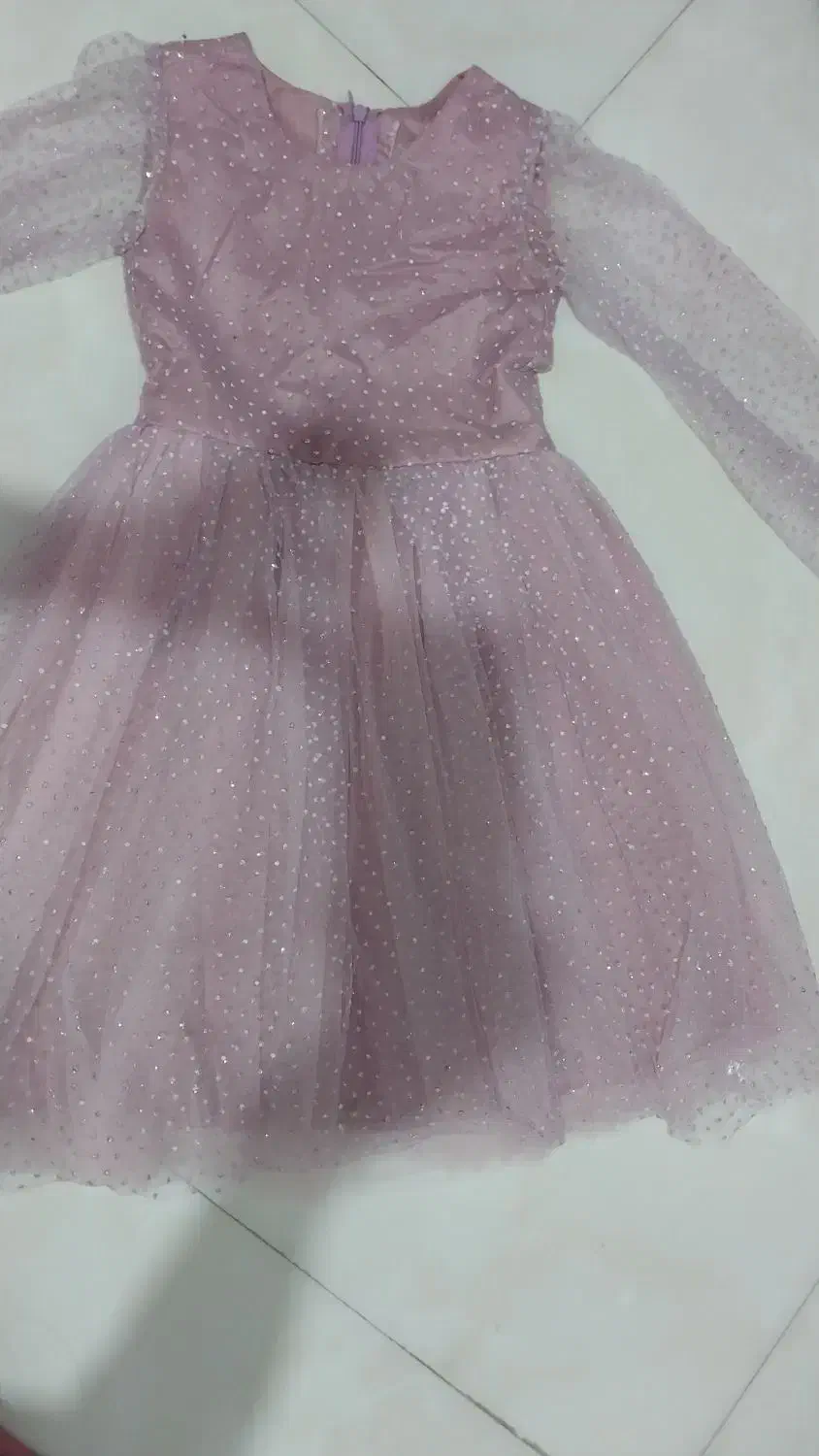 پیراهن مجلسی دخترانه سایز ۶تا ۹سال|کفش و لباس بچه|رشت, کوی قدس|دیوار