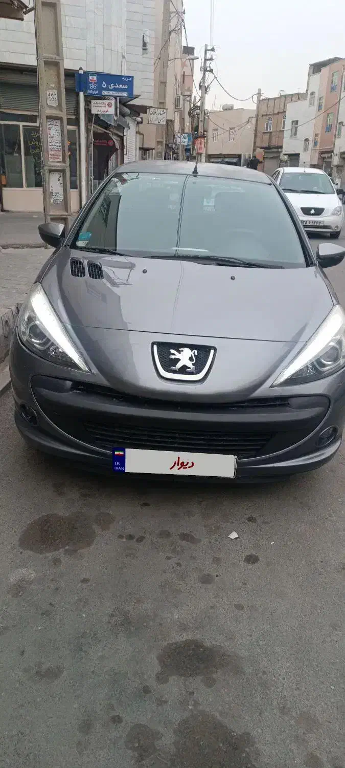 207مدل89اتومات کم کار|خودرو سواری و وانت|گلستان (تهران), |دیوار