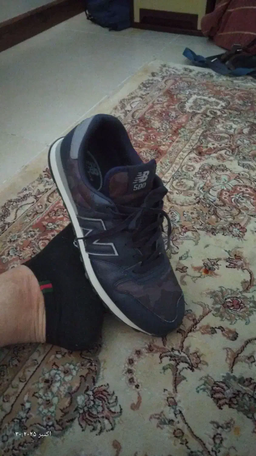 کفش نیو بالانس 500 اصلی (ارتشی)|کیف، کفش، کمربند|پردیس, فاز ۱۱|دیوار