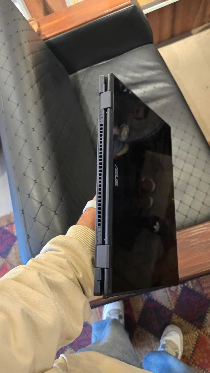 لپ تاب asus تاچ ۳۶۰  درجه در حد آک|رایانه همراه|قم, زنبیل آباد|دیوار