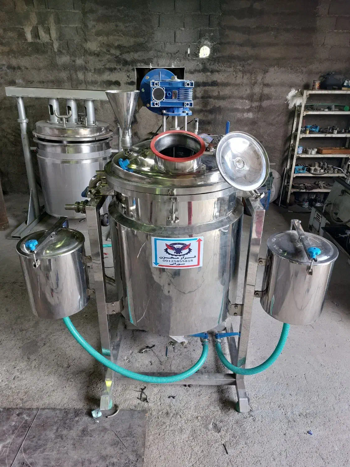 میکسر هموژنیزه تحت خلا و...|ماشینآلات صنعتی|شهریار, شهریار|دیوار