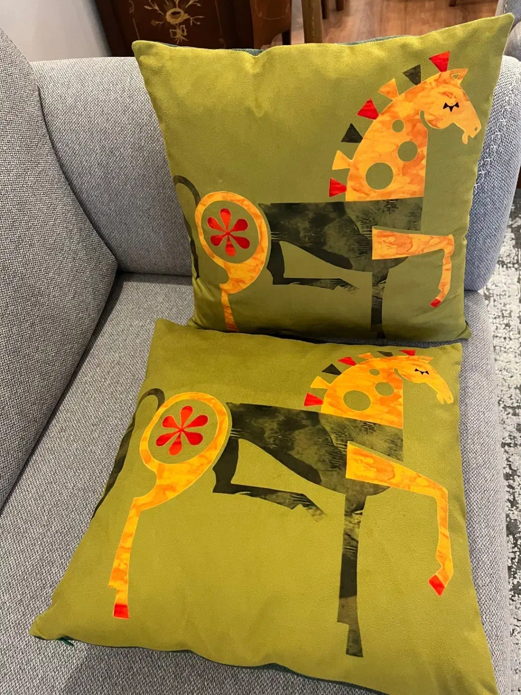 یک جفت کوسن|پرده، رانر، رومیزی|رشت, شالکو|دیوار