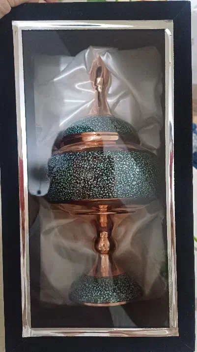 شکلات خوری بزرگ فیروزه ای|صنایع دستی و سایر لوازم تزئینی|رباط‌کریم, رباط‌کریم|دیوار