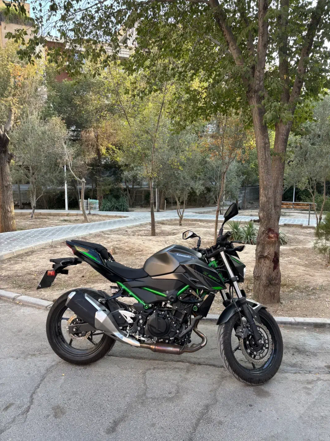 Kawasaki Z250 در حد نو کاوازاکی|موتورسیکلت|اصفهان, باغ زیار|دیوار