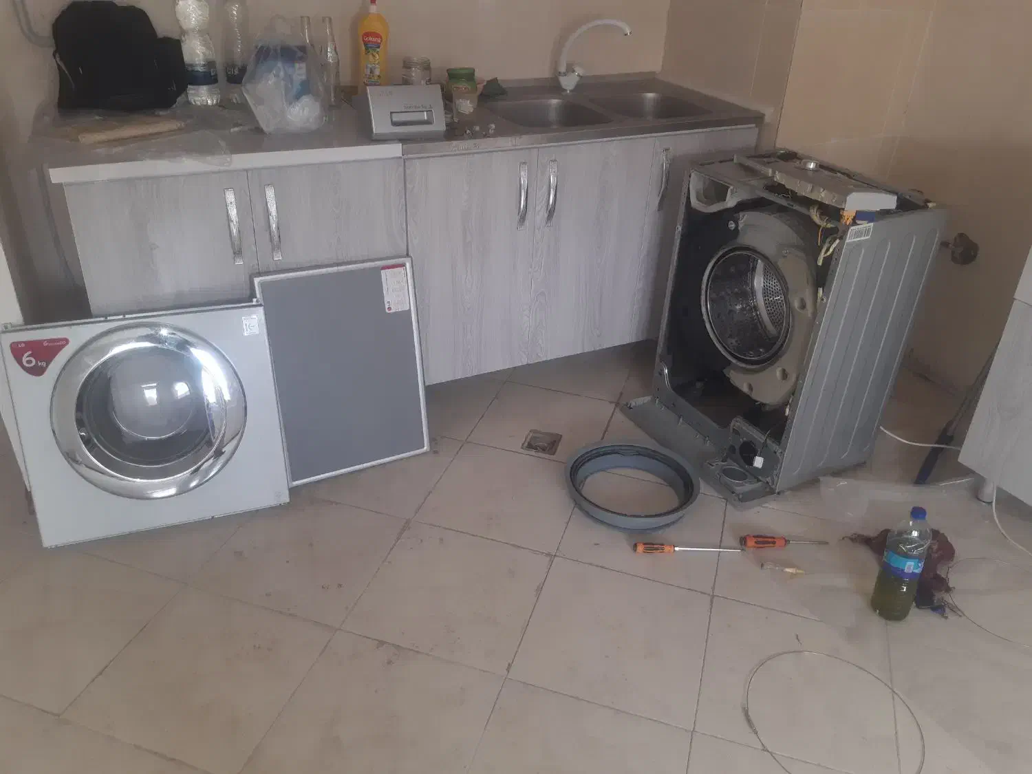 مبلشویی نشت یابی لوله بازکنی لوله کش تعمیرلباسشویی|خدمات پیشه و مهارت|پرند, فاز ۶|دیوار